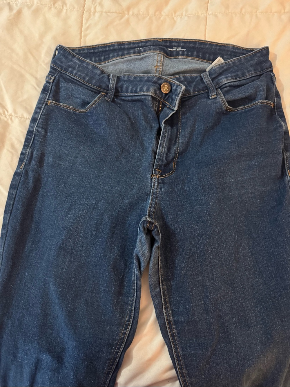 Old Navy Skinny Jeans in Dark Blue Denim